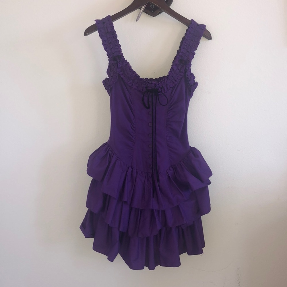 Purple Old West Dress